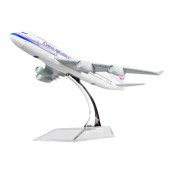Taiwan China Airlines Boeing 747 16cm Airplane Models Men's Birthday Gift Plane Models Toys Free Shipping
Taiwan China Airlines Boeing 747 16cm Airplane Models Men's Birthday Gift Plane Models Toys Free Shipping