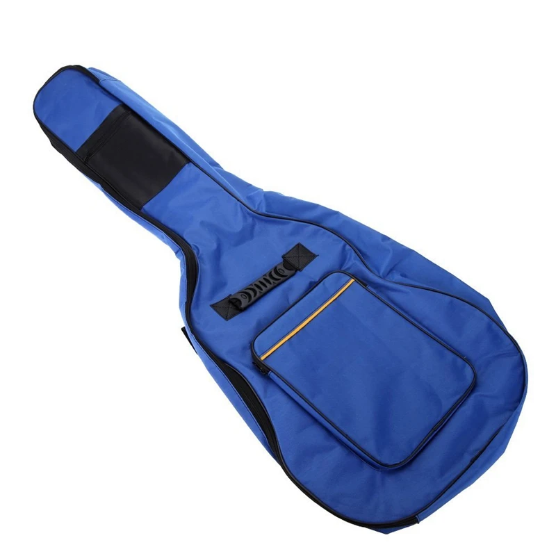 41inch Guitar Backpack Shoulder Straps Pockets 5mm Cotton Padded Gig Bag Case blue
41inch Guitar Backpack Shoulder Straps Pockets 5mm Cotton Padded Gig Bag Case blue