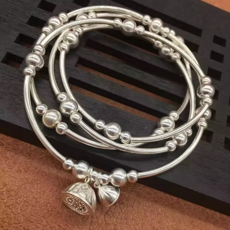silver-beads-bracelet001B