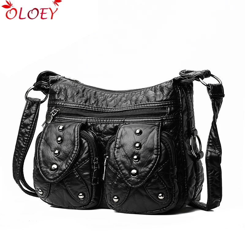 2019 new women's zipper soft washed leather shoulder Messenger bag mobile phone purse fashion high quality Korean style pocket m
2019 new women's zipper soft washed leather shoulder Messenger bag mobile phone purse fashion high quality Korean style pocket m