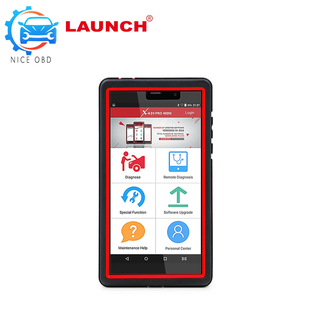 Launch X431 Pro Mini with bluetooth function full system 2 years free update Online Mini X-431 PRO powerful auto diagnostic tool
Launch X431 Pro Mini with bluetooth function full system 2 years free update Online Mini X-431 PRO powerful auto diagnostic tool