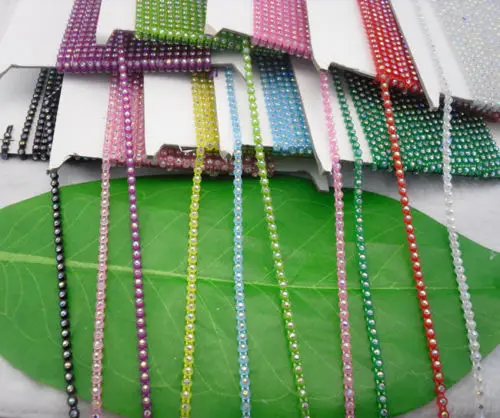 SS6 A grade clear AB crystal glass 2mm rhinestones plastic cup banding clothes shoes applique wedding decorations chain 10yards
SS6 A grade clear AB crystal glass 2mm rhinestones plastic cup banding clothes shoes applique wedding decorations chain 10yards