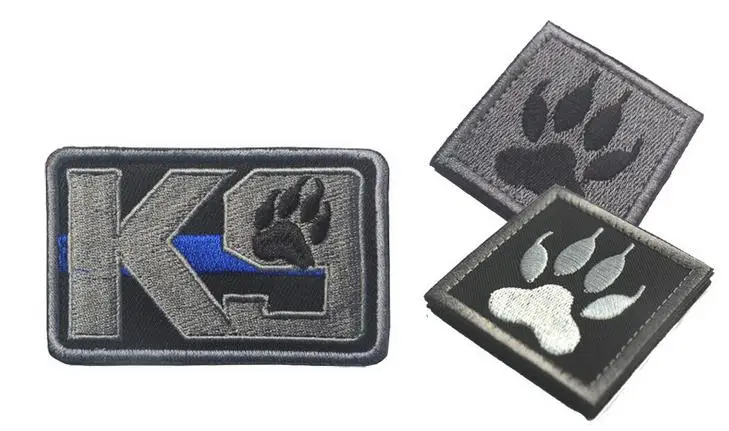 Embroidered K9 paw patch DOG service US army swat morale tactical military insignia ISAF combat patches hook for bag
Embroidered K9 paw patch DOG service US army swat morale tactical military insignia ISAF combat patches hook for bag
