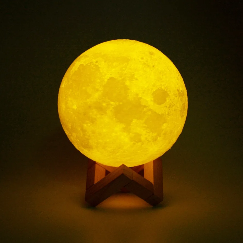 AIMENGTE Creative LED Desk Lamp Moon Light USB Rechargeable Table lamp 3D Print Touch Switch Bed light New Year Baby Kids Gift
AIMENGTE Creative LED Desk Lamp Moon Light USB Rechargeable Table lamp 3D Print Touch Switch Bed light New Year Baby Kids Gift