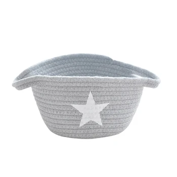 1Pc Debris Storage Basket Star Patterned Handmade Storage Organizer Storage Container Sundries Holder for Toys Clothes Sundries 
1Pc Debris Storage Basket Star Patterned Handmade Storage Organizer Storage Container Sundries Holder for Toys Clothes Sundries