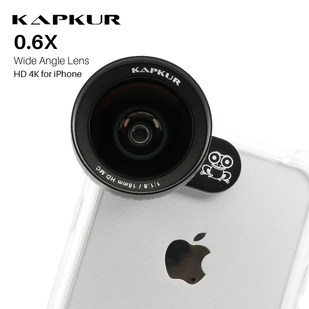 

Kapkur 18X Mobile Macro Lens with CPL Filter 0.6X Wide Angle Lens Clip-on Phone Lens for iPhone Xs Max X 8 Samsung S8 S9 Huawei
