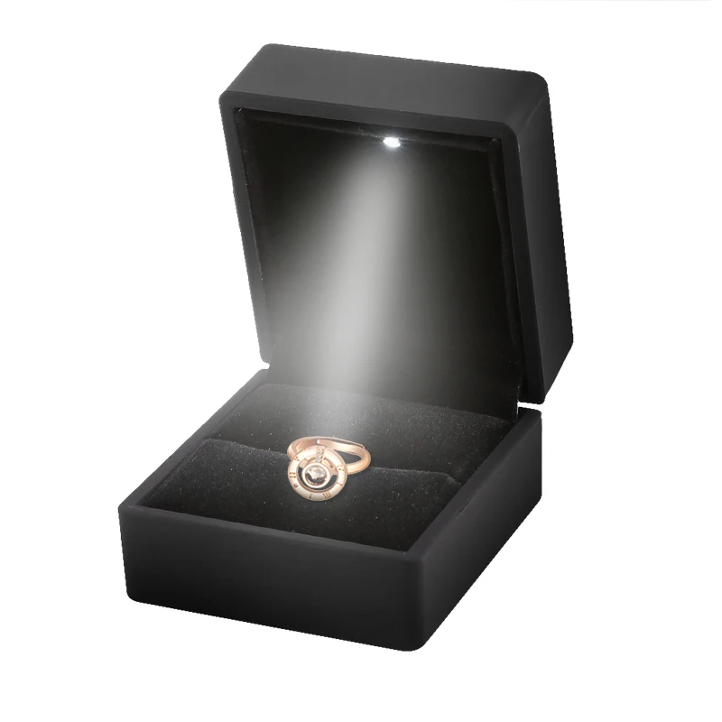 1 Set 100 Languages I LOVE YOU Adjustable Ring with LED lighted Box Rose gold Alloy Rings Anniversary Female Gift
1 Set 100 Languages I LOVE YOU Adjustable Ring with LED lighted Box Rose gold Alloy Rings Anniversary Female Gift