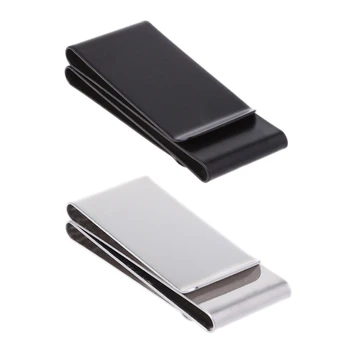 2 Colors THINKTHENDO Stainless Steel Slim Double-sided Money Clip Purse Wallet Credit Card ID Holder
2 Colors THINKTHENDO Stainless Steel Slim Double-sided Money Clip Purse Wallet Credit Card ID Holder