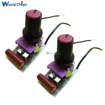 2Pcs 100W Dimmer Module DIY Kit with Switch Speed Regulation Module For Arduino Electronic Suite
2Pcs 100W Dimmer Module DIY Kit with Switch Speed Regulation Module For Arduino Electronic Suite