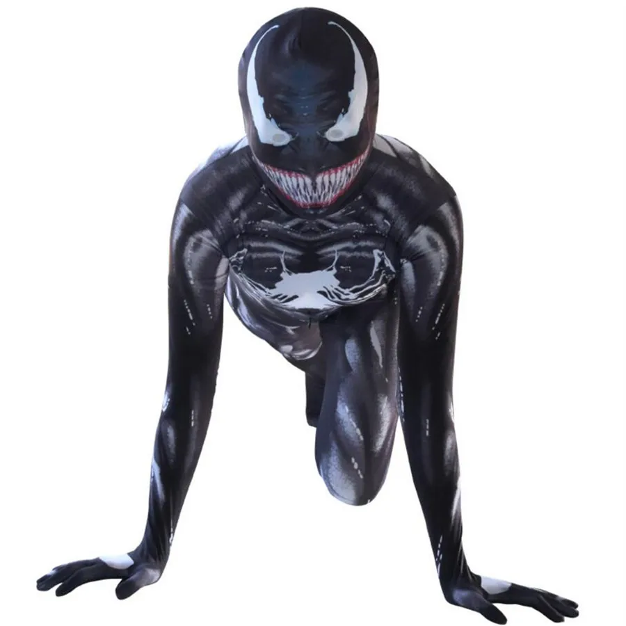 Spider-Man Cosplay Jumpsuits Halloween Black Venom Bodysuit Adult Kids Cosplay Costume
Spider-Man Cosplay Jumpsuits Halloween Black Venom Bodysuit Adult Kids Cosplay Costume