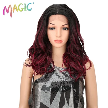 MAGIC Synthetic Lace Front Wigs 18" Long Gray Ombre Loose Wave Wigs For Black Women Lace Front Artificial Wig Cosplay Heavy Hair
MAGIC Synthetic Lace Front Wigs 18" Long Gray Ombre Loose Wave Wigs For Black Women Lace Front Artificial Wig Cosplay Heavy Hair