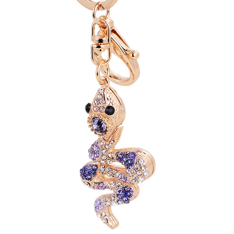 TIOODRE animal cute snake shape crystal alloy Car Keychain creative modeling key Pendant Key Chain keyrings Car accessories
TIOODRE animal cute snake shape crystal alloy Car Keychain creative modeling key Pendant Key Chain keyrings Car accessories