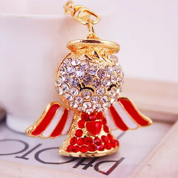 12pcs/lot YWbeyond Crystal Rhinestone color angel Keychain Car keyrings baby shower and wedding return gifts
12pcs/lot YWbeyond Crystal Rhinestone color angel Keychain Car keyrings baby shower and wedding return gifts