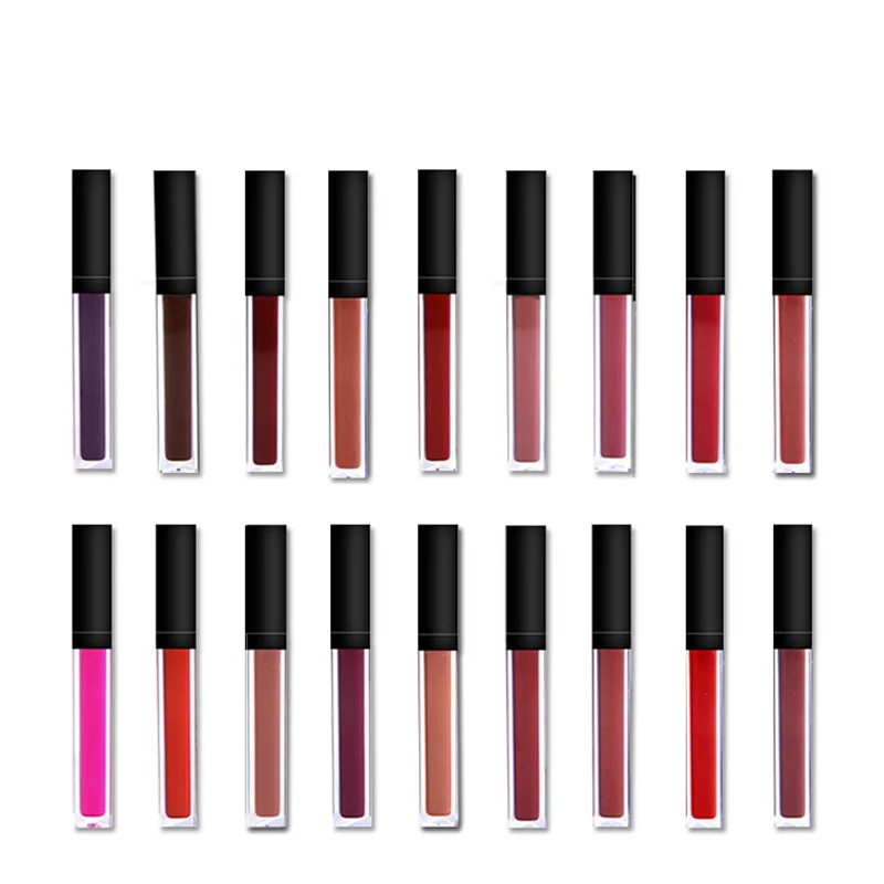 18 Colors Lip Gloss Liquid Matte Lipstick Make up Waterproof Long Lasting Balm Makeup Pen Beauty Cosmetics For Lip without LOGO
18 Colors Lip Gloss Liquid Matte Lipstick Make up Waterproof Long Lasting Balm Makeup Pen Beauty Cosmetics For Lip without LOGO