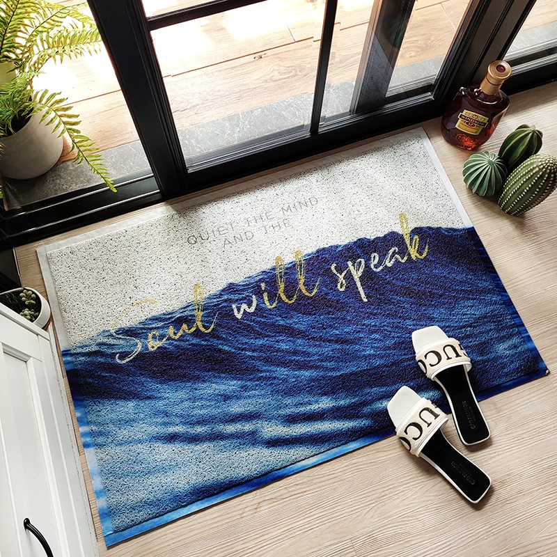 PVC Silk Loop Dust-proof Non-slip Rug Mat Print Washable Durable Doormat Shoes Scraper for Front Door Bath Entrance Outside Rugs
PVC Silk Loop Dust-proof Non-slip Rug Mat Print Washable Durable Doormat Shoes Scraper for Front Door Bath Entrance Outside Rugs