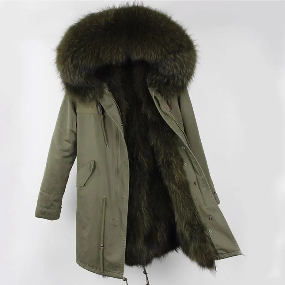 Hooded Fur parka (3)