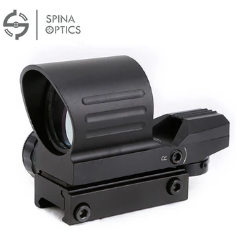 SPINA OPTICS Tactical 1X22X33 Red Green Dot Sight HD 111 Holographic Reflex 4 Reticles Riflecope Scope Fit 20 mm Rail mount
SPINA OPTICS Tactical 1X22X33 Red Green Dot Sight HD 111 Holographic Reflex 4 Reticles Riflecope Scope Fit 20 mm Rail mount