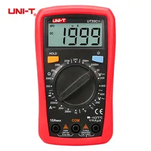 UNI-T UT33C/UT33C+ Palm Size Digital Multimeters Temperature Resistance Tester LCR Meter Ammeter Vometer Multitester
UNI-T UT33C/UT33C+ Palm Size Digital Multimeters Temperature Resistance Tester LCR Meter Ammeter Vometer Multitester
