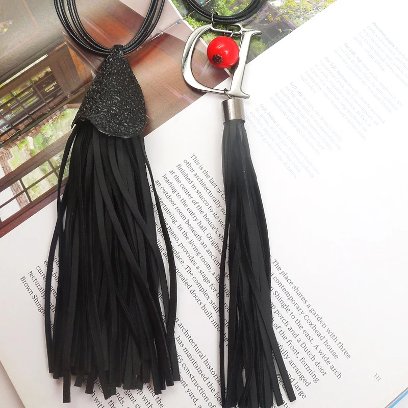 Bohemia Style Women Long Necklaces High Quality Alloy Leather Tassels Necklaces & Pendants garment accessories
Bohemia Style Women Long Necklaces High Quality Alloy Leather Tassels Necklaces & Pendants garment accessories