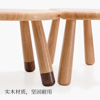 Nordic Solid Wood Children's Gift Stool Small Wooden Bench Children's Stool Small Bench Stool Home Cute Small Stool
Nordic Solid Wood Children's Gift Stool Small Wooden Bench Children's Stool Small Bench Stool Home Cute Small Stool