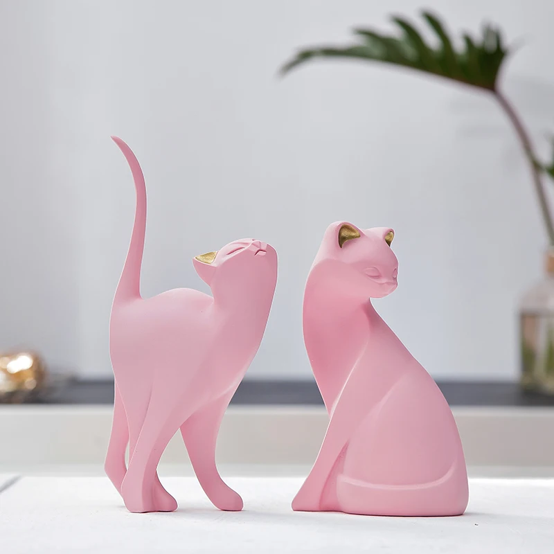 Nordic Ins Cute Resin Cat Kitten Ornaments Modern Creative Cafe Bar Desktop Animal Figurines Home Furnishing Decoration Crafts
Nordic Ins Cute Resin Cat Kitten Ornaments Modern Creative Cafe Bar Desktop Animal Figurines Home Furnishing Decoration Crafts
