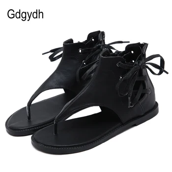 Gdgydh 2020 Flip Flops Women Sandals Ankle Wrap Female Fashion Sandals Flat Heel Casual Summer Shoes Beach European Black Zipper
Gdgydh 2020 Flip Flops Women Sandals Ankle Wrap Female Fashion Sandals Flat Heel Casual Summer Shoes Beach European Black Zipper