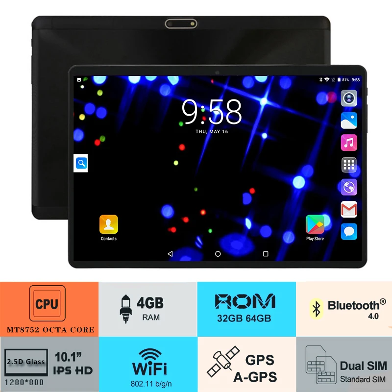 Latest 10 inch Cheapest TABLET PC Octa Core 3G 4G LTE tablet 10 inch Dual Cameras Dual SIM Cards 4GB RAM 64GB ROM Free Shipping
Latest 10 inch Cheapest TABLET PC Octa Core 3G 4G LTE tablet 10 inch Dual Cameras Dual SIM Cards 4GB RAM 64GB ROM Free Shipping