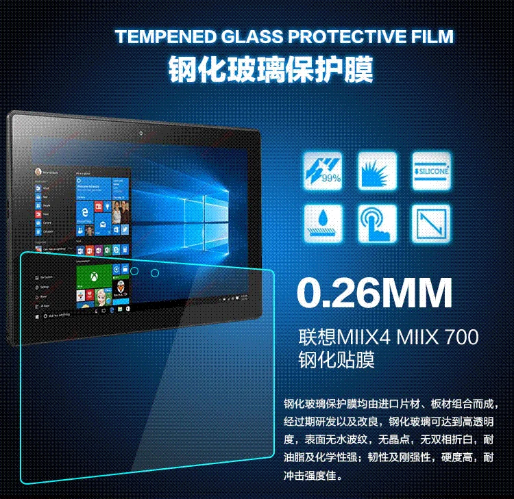 NEWCOOL Miix 700 710 защита экрана 2017 Для Lenovo 4 Miix4 Pro 12 дюймов 9H закаленное стекло Защита