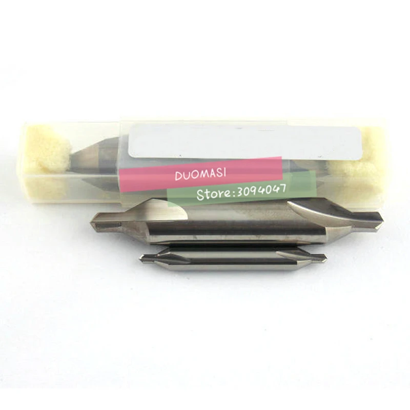 A1.5*D4 2pcs/set 60 degrees Solid carbide center drill Processing material quenching hardness 40-50 degrees Free shipping
A1.5*D4 2pcs/set 60 degrees Solid carbide center drill Processing material quenching hardness 40-50 degrees Free shipping