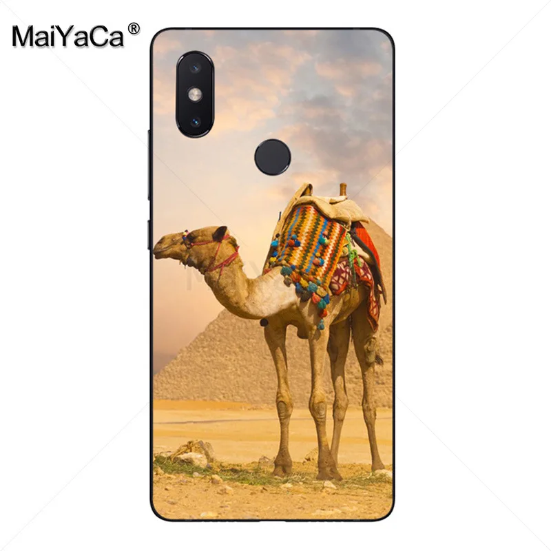 Милый чехол для телефона MaiYaCa Camels in the desert xiaomi mi 8 se 6 note2 note3 redmi 5 plus note4 5|Бамперы| |