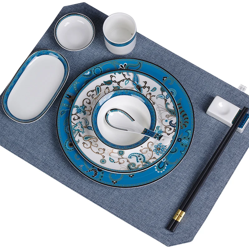 High End Luxury Tableware Dishes and Plates Sets Bone China Dinnerware Sets High Quality Plate and Bowl Coffee Cup 
High End Luxury Tableware Dishes and Plates Sets Bone China Dinnerware Sets High Quality Plate and Bowl Coffee Cup