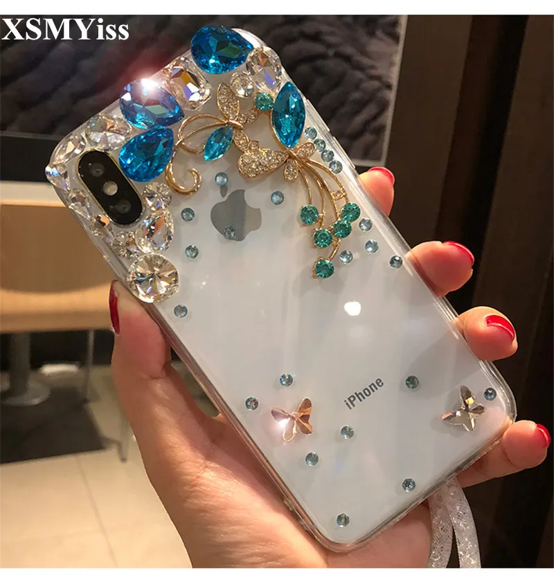 Luxury 3D Flower Rhinestone Diamond Clear Bling Crystal Butterfly Case For Huawei Honor 8 9 10 20 Lite V10 V20 7X 8X Nova2 3 4 5
Luxury 3D Flower Rhinestone Diamond Clear Bling Crystal Butterfly Case For Huawei Honor 8 9 10 20 Lite V10 V20 7X 8X Nova2 3 4 5