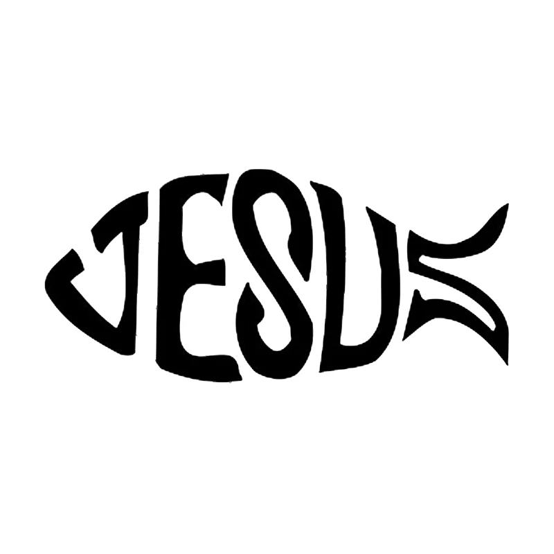 Jesus Fish Symbol Car Window Decal Bumper Sticker Christ God Bible Rear Window Car Sticker
Jesus Fish Symbol Car Window Decal Bumper Sticker Christ God Bible Rear Window Car Sticker