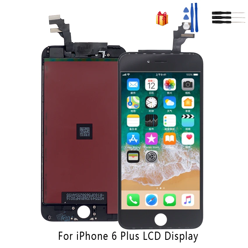 For iPhone 6 Plus Display Touch Screen Digitizer Replacement Parts For iPhone 6 Plus LCD Display Screen Phone Parts Free Tools
For iPhone 6 Plus Display Touch Screen Digitizer Replacement Parts For iPhone 6 Plus LCD Display Screen Phone Parts Free Tools