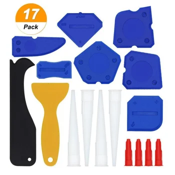 17Pieces/set Mini Caulking Tool Glue Scraper Utility Practical Floor Cleaner Tile Cleaner Surface Glue Residual Shovel
17Pieces/set Mini Caulking Tool Glue Scraper Utility Practical Floor Cleaner Tile Cleaner Surface Glue Residual Shovel