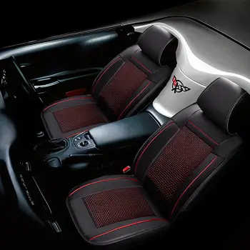 3D comfortable ventilation ice silk fabric car seat cover luxury leather car seat , suitable for all general models
3D comfortable ventilation ice silk fabric car seat cover luxury leather car seat , suitable for all general models