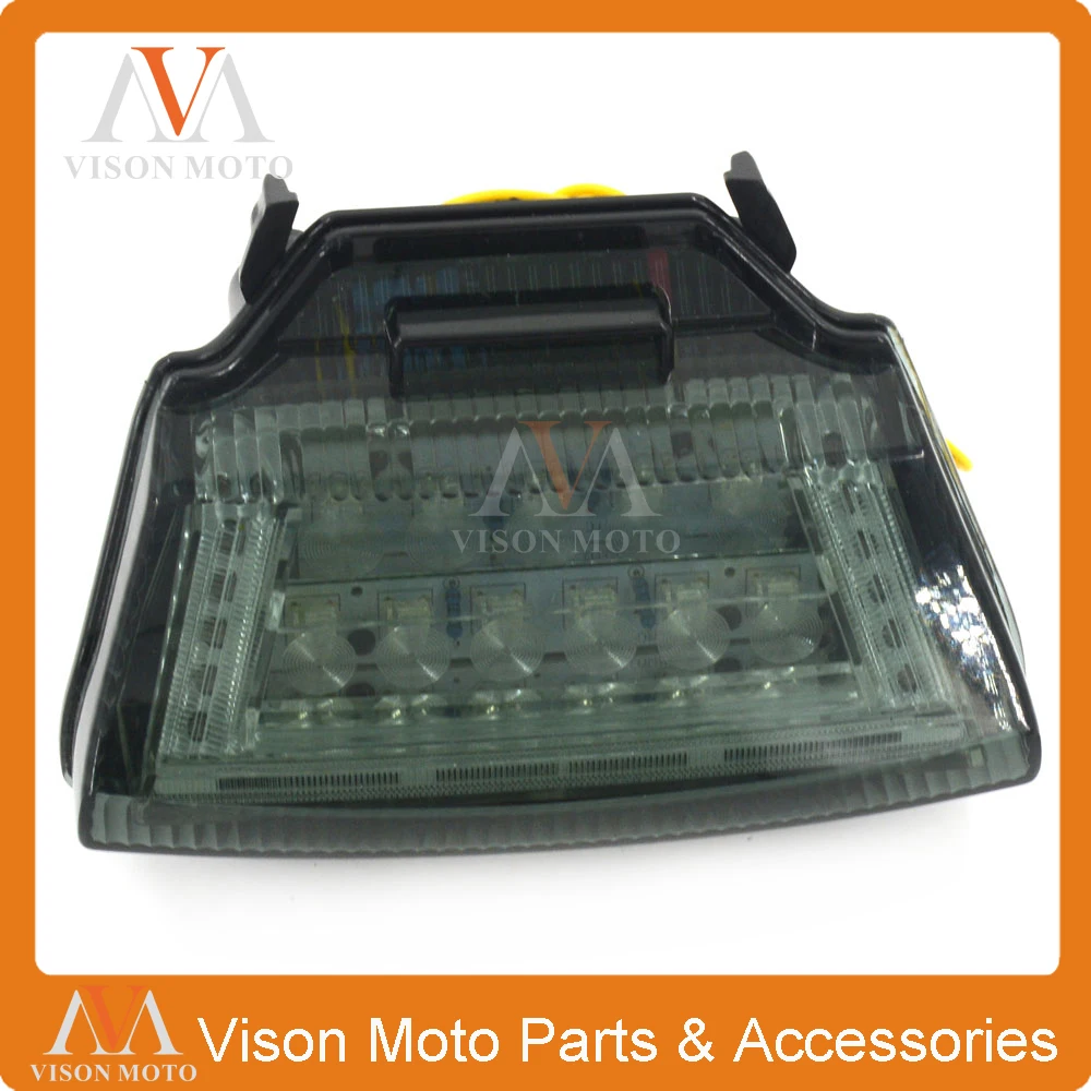 Motorcycle Rear Tail Light Brake Signals Led Integrated Lamp Smoke Light For KAWASAKI ZX10R 2011 2012 2013 2014 2015
Motorcycle Rear Tail Light Brake Signals Led Integrated Lamp Smoke Light For KAWASAKI ZX10R 2011 2012 2013 2014 2015