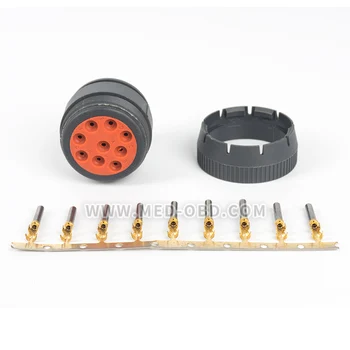 J1939 Deutsch Connector Female 9pin Plug HD10-9-1939PE J1939 J1708 Conector for Car Truck Automotive Plug J1939 Conectors
J1939 Deutsch Connector Female 9pin Plug HD10-9-1939PE J1939 J1708 Conector for Car Truck Automotive Plug J1939 Conectors