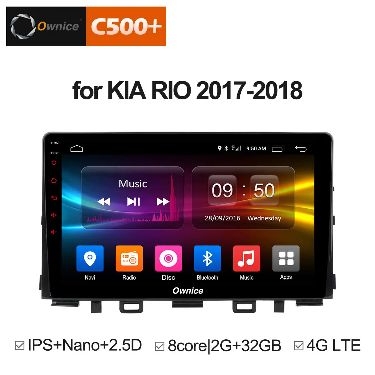 Ownice Android 9.0 Octa Core for KIA RIO 2017 2018 k3 k5 k6 Car DVD Player 4G LTE DSP 360 Panorama Optical Navigation GPS Radio
Ownice Android 9.0 Octa Core for KIA RIO 2017 2018 k3 k5 k6 Car DVD Player 4G LTE DSP 360 Panorama Optical Navigation GPS Radio