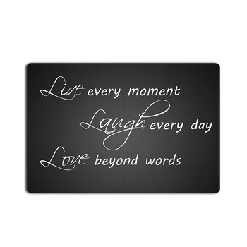 Fashions Black Live Laugh Love Letter Pattern Doormat Entrance Mat Floor Mat Rug Indoor/Outdoor/Front Door/Bathroom Mats Non Sli
Fashions Black Live Laugh Love Letter Pattern Doormat Entrance Mat Floor Mat Rug Indoor/Outdoor/Front Door/Bathroom Mats Non Sli