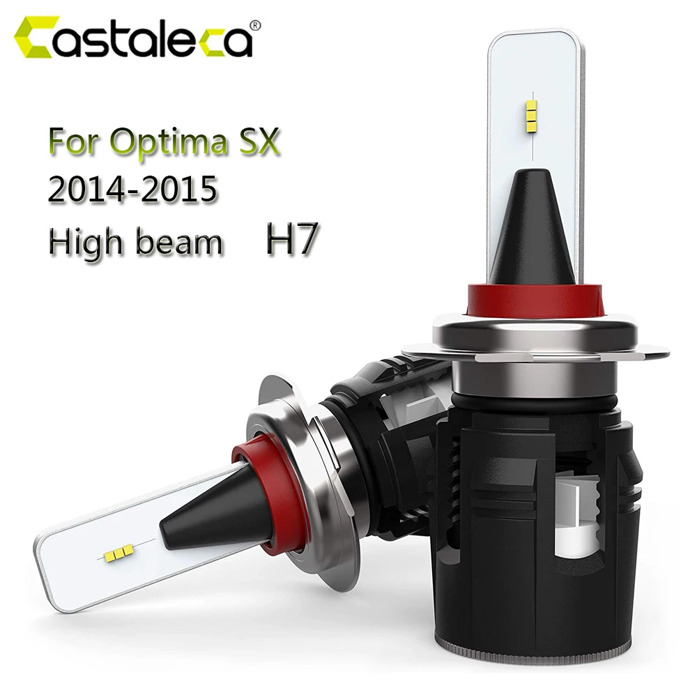 Castaleca Car LED Headlight H7 H11 For Kia Optima SX 2014-2015 led Bulbs High Beam H7 Low Beam H11 Auto Headlamp Canbus 12V
Castaleca Car LED Headlight H7 H11 For Kia Optima SX 2014-2015 led Bulbs High Beam H7 Low Beam H11 Auto Headlamp Canbus 12V