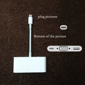 Original USB 3.1 type-c to VGA/USB 3.0 / Type C is suitable for the New MacBook Pro 2016 13 "15"/MacBook 12 Inch Laptop.
Original USB 3.1 type-c to VGA/USB 3.0 / Type C is suitable for the New MacBook Pro 2016 13 "15"/MacBook 12 Inch Laptop.