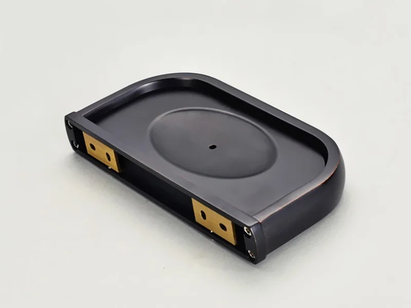 soap holder black wall mounted 2