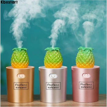 Kbxstart 130ml Pineapple Humidifier USB Mini Aromatherapy Oil Diffuser Small Ultrasonic Atomizer LED Night Light Mist Purifier
Kbxstart 130ml Pineapple Humidifier USB Mini Aromatherapy Oil Diffuser Small Ultrasonic Atomizer LED Night Light Mist Purifier