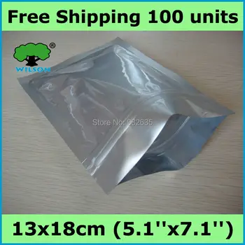 Wholesale price 13x18cm (5.1''x7.1'') thick 4.3 mils aluminum foil zip lock bags Free shipping 100 -1000 PCS smell proof bag
Wholesale price 13x18cm (5.1''x7.1'') thick 4.3 mils aluminum foil zip lock bags Free shipping 100 -1000 PCS smell proof bag