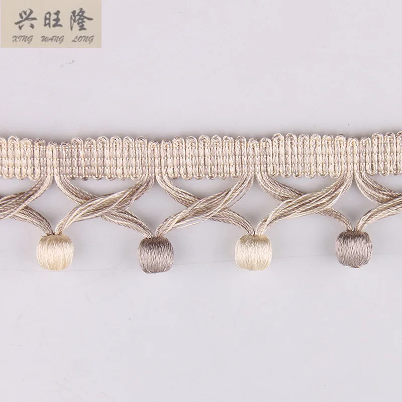 XWL 12M/Lot 5cm Wide Cross Wooden Beads Curtain Accessories Decorative Lace Trim Tassel Fringes Ribbon DIY Drapery Cloth Sewing
XWL 12M/Lot 5cm Wide Cross Wooden Beads Curtain Accessories Decorative Lace Trim Tassel Fringes Ribbon DIY Drapery Cloth Sewing