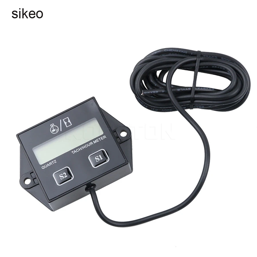 sikeo Digital Engine Tach Hour Meter Tachometer Gauge Engine LCD Display For Motorcycle Engine Car Motorcycle Boat
sikeo Digital Engine Tach Hour Meter Tachometer Gauge Engine LCD Display For Motorcycle Engine Car Motorcycle Boat