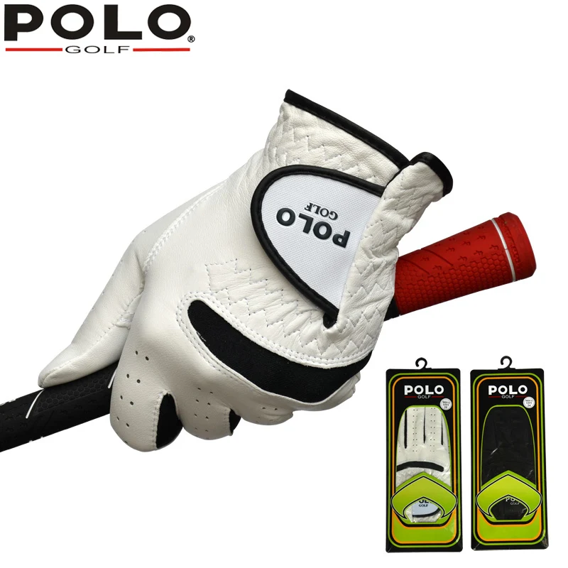 POLO Golf sheepskin Gloves Left and Right Hand Genuine Leather Men's Glove Antiskid Soft Breathable Sports Gloves Accessories
POLO Golf sheepskin Gloves Left and Right Hand Genuine Leather Men's Glove Antiskid Soft Breathable Sports Gloves Accessories