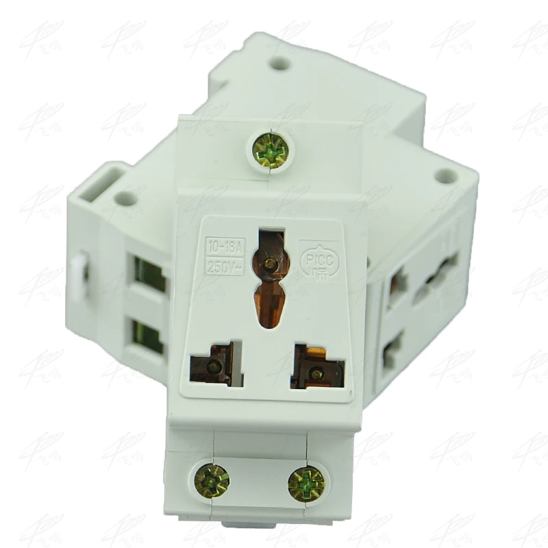Din rail Modular Socket for Switchgear 3 Pins Extention Distribution Box Power Socket 10-16A
Din rail Modular Socket for Switchgear 3 Pins Extention Distribution Box Power Socket 10-16A