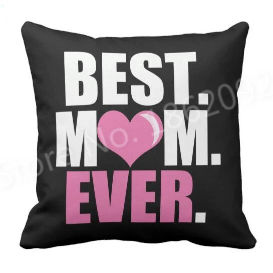 Black Pink Novelty Best Mom Ever Throw Pillow Case Cushion Cover for Mom Funny Mum Mummy Mother Birthday Gifts Love Heart 18"
Black Pink Novelty Best Mom Ever Throw Pillow Case Cushion Cover for Mom Funny Mum Mummy Mother Birthday Gifts Love Heart 18"